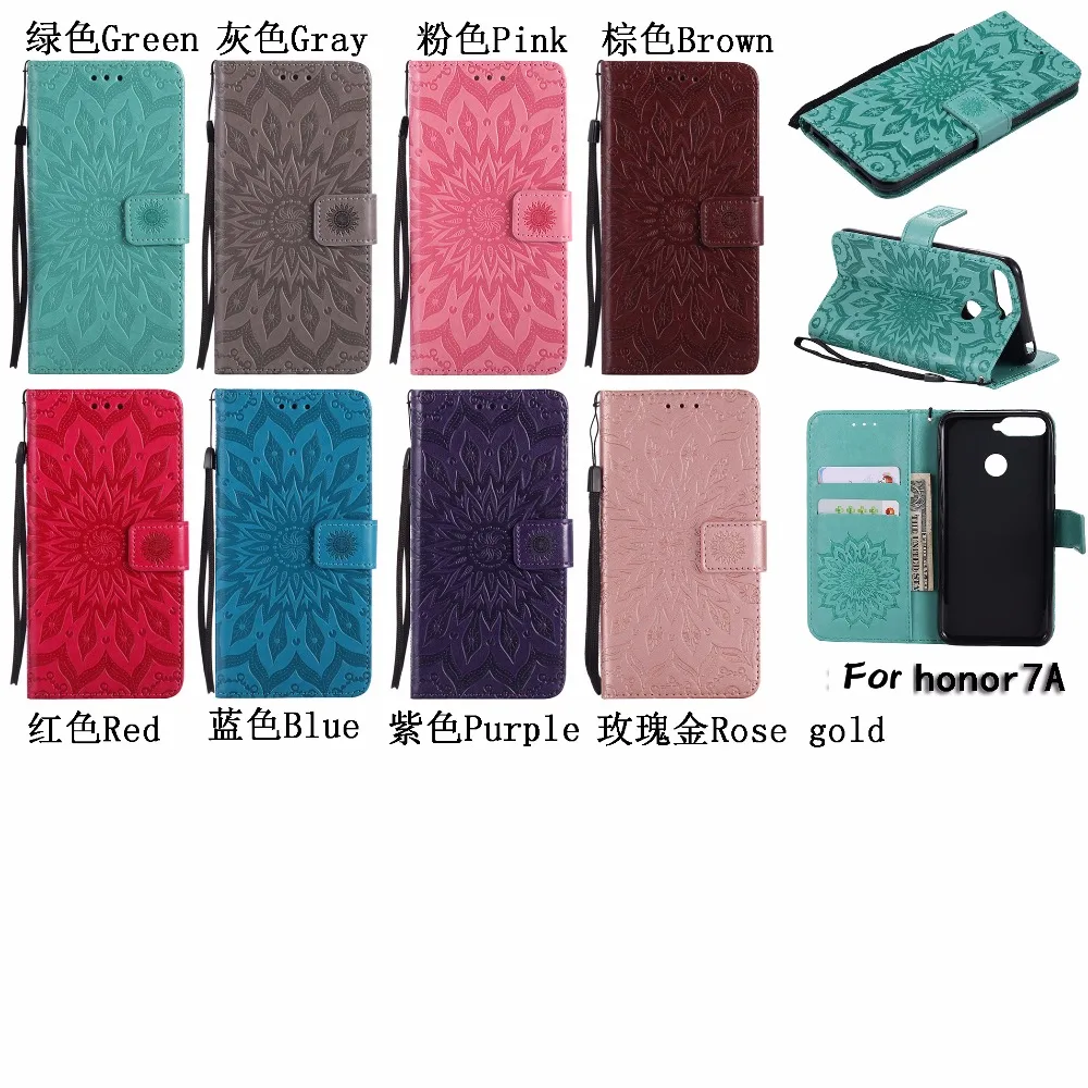 New 3D Embossing Sunflowers Wallet Case PU Leather stand Cover Skin for Huawei Honor 7A / Y6(2018) /Enjoy 8E 5.70" Fundas Coque
New 3D Embossing Sunflowers Wallet Case PU Leather stand Cover Skin for Huawei Honor 7A / Y6(2018) /Enjoy 8E 5.70" Fundas Coque