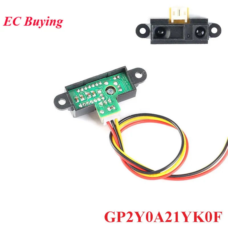 GP2Y0A21YK0F GP2Y0A21 Infrared Proximity Sensor IR Analog Distance Sensor 10-80cm Infrared Distance Sensor 4.4-5.4V For Arduino
GP2Y0A21YK0F GP2Y0A21 Infrared Proximity Sensor IR Analog Distance Sensor 10-80cm Infrared Distance Sensor 4.4-5.4V For Arduino