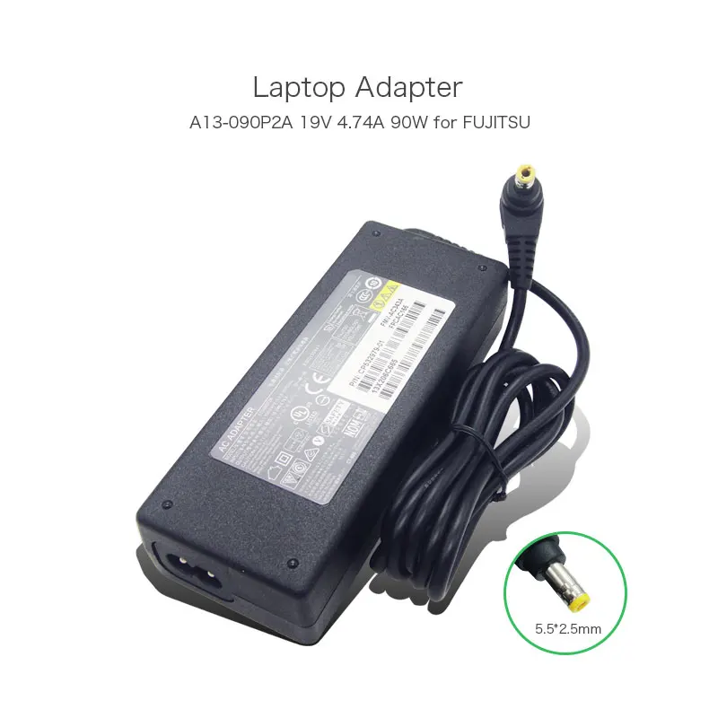 19V 4.74A 90W 5.5*2.5mm A10-090P3A A090A029H Chicony AC Adapter For ACER Aspire Aspire 5600 5610 5620 5650 Notebook
19V 4.74A 90W 5.5*2.5mm A10-090P3A A090A029H Chicony AC Adapter For ACER Aspire Aspire 5600 5610 5620 5650 Notebook