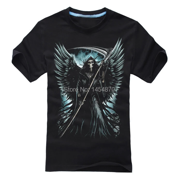 New Fashion Super Cool 3D Skull Death sickle Rock mma Brand men women Dark shirts shirt fitness 100%Cotton skateboard
New Fashion Super Cool 3D Skull Death sickle Rock mma Brand men women Dark shirts shirt fitness 100%Cotton skateboard