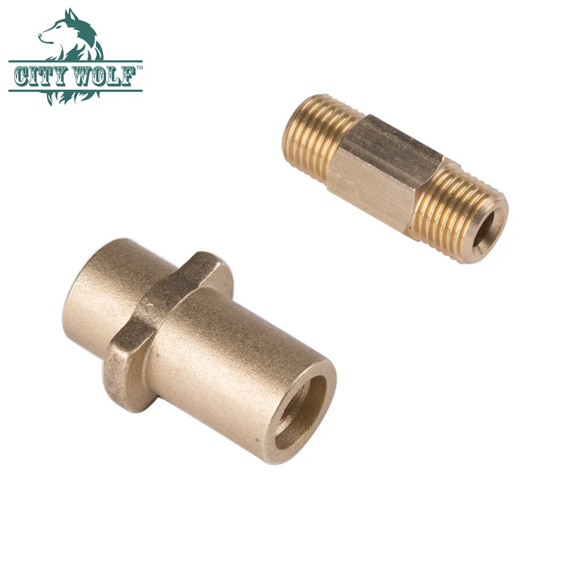 High pressure washer foam cannon brass snow foam soap bottle foam nozzle adaptor for Karcher K series car washer City Wolf
High pressure washer foam cannon brass snow foam soap bottle foam nozzle adaptor for Karcher K series car washer City Wolf