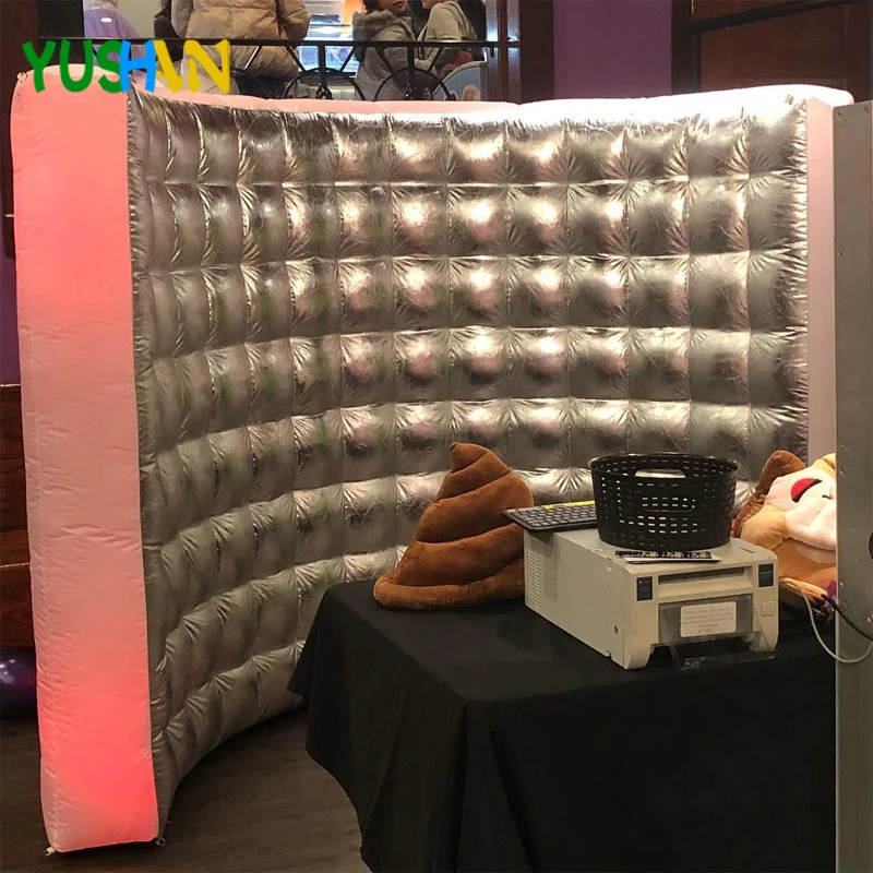 Серебряный и белый светодиодный надувной Фотофон с 2 шт. RGB полосками и воздуходувкой светодиодный настенный фон для украшения вечеринок
Серебряный и белый светодиодный надувной Фотофон с 2 шт. RGB полосками и воздуходувкой светодиодный настенный фон для украшения вечеринок