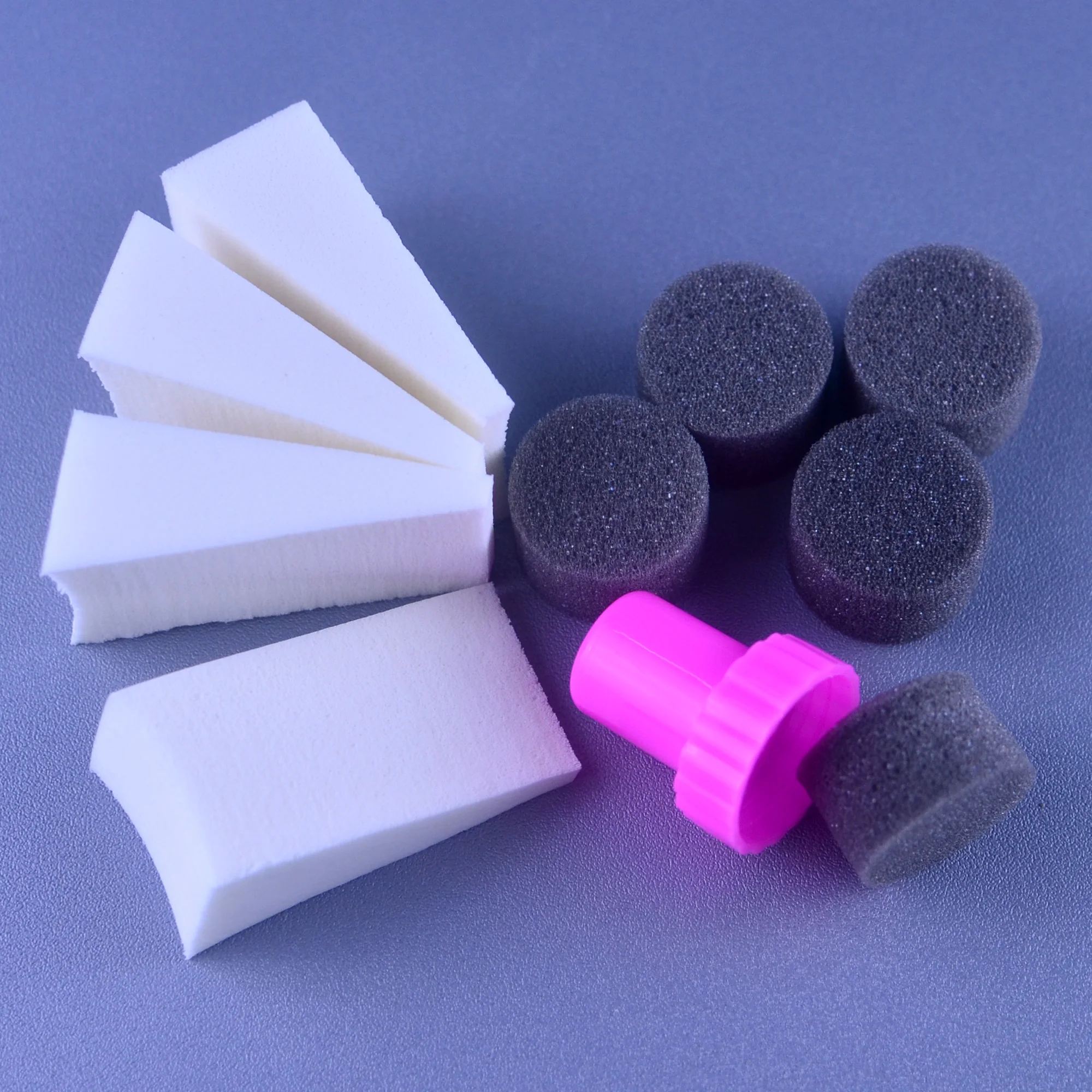 10pcs Nail Art Gradient Color Stamping Sponge Gel Polish Varnish 3D Image DIY Transfer Soft Triangle Coloring Stamp Foam Set
10pcs Nail Art Gradient Color Stamping Sponge Gel Polish Varnish 3D Image DIY Transfer Soft Triangle Coloring Stamp Foam Set