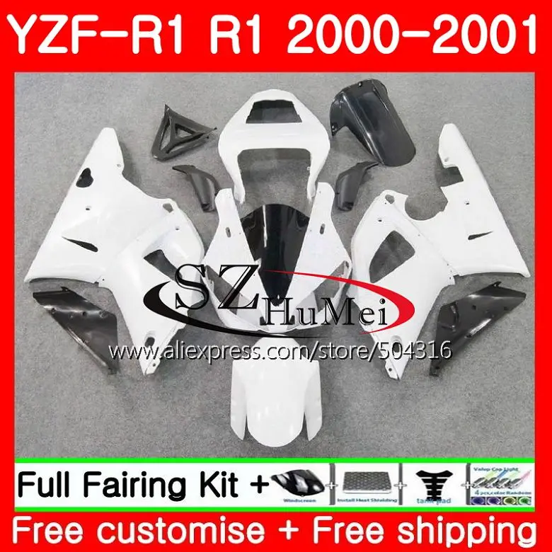 Корпус для YAMAHA YZF R 1 глянцевый белый YZF 1000 YZF R1 00-01 кузов 72SH16 YZF1000 YZF-1000 YZFR1 00 01 YZF-R1 2000 2001 обтекатель
Корпус для YAMAHA YZF R 1 глянцевый белый YZF 1000 YZF R1 00-01 кузов 72SH16 YZF1000 YZF-1000 YZFR1 00 01 YZF-R1 2000 2001 обтекатель