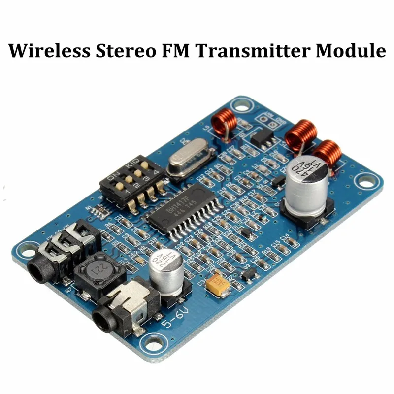 BH1417 200M 0.5W Digital Radio Station PLL Wireless Stereo FM Transmitter Module Free Shipping
BH1417 200M 0.5W Digital Radio Station PLL Wireless Stereo FM Transmitter Module Free Shipping