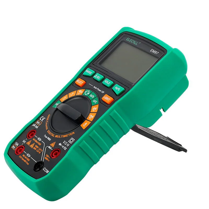 ELECALL EM97 capacitance multimeter True RMS digital Multimeter LCD backlight with Capacitance/Resistance measurement