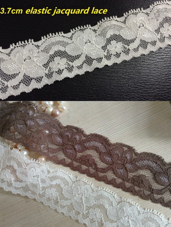 FREE SHIPPING 3.7cm white elastic jacquard lace, rewarding customer price,XERY0718H
FREE SHIPPING 3.7cm white elastic jacquard lace, rewarding customer price,XERY0718H