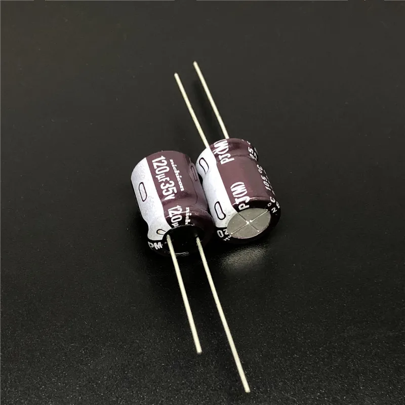 30pcs 120uF 35V NICHICON PJ Series 10x12.5mm 35V120uF Low Impedance Long Life Aluminum Electrolytic capacitor
30pcs 120uF 35V NICHICON PJ Series 10x12.5mm 35V120uF Low Impedance Long Life Aluminum Electrolytic capacitor