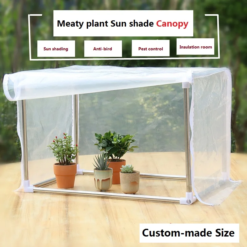 Sun shade net white mesh Shading Rainproof Succulent plants shed Insect net sunshade green plant canopy balcony greenhouse
Sun shade net white mesh Shading Rainproof Succulent plants shed Insect net sunshade green plant canopy balcony greenhouse
