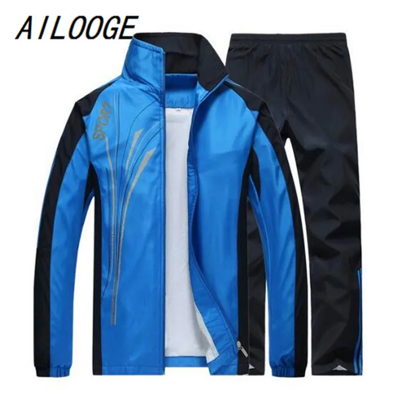 AILOOGE Tracksuit Men Spring Autumn Men Sportswear 2 Piece Set Sporting Suit Jacket+Pant Sweatsuit Men Clothing Tracksuit Set
AILOOGE Tracksuit Men Spring Autumn Men Sportswear 2 Piece Set Sporting Suit Jacket+Pant Sweatsuit Men Clothing Tracksuit Set