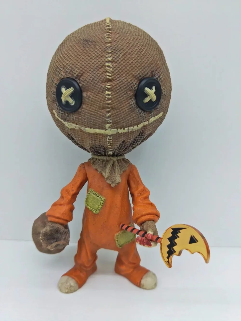 HKXZM 16 см Trick 'r Treat стилизованный SamTrick или Хэллоуин ПВХ фигурка украшение