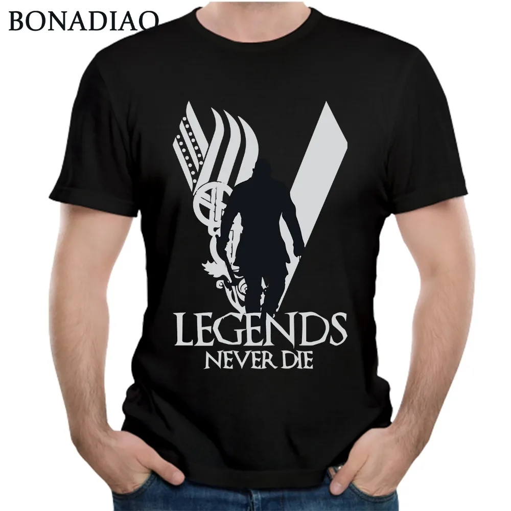 Legends Never Die Vikings T Shirt For Men Fashion T Shirt Plus size Nice Short-sleeved
Legends Never Die Vikings T Shirt For Men Fashion T Shirt Plus size Nice Short-sleeved