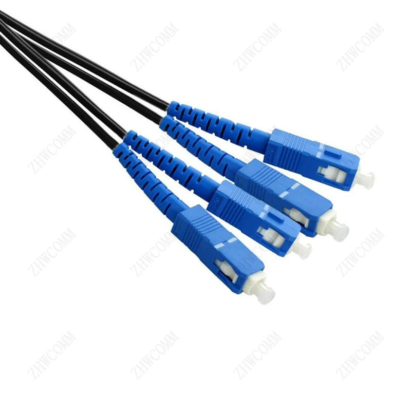 ZHWCOMM 100M Outdoor Fiber Optic Drop SC Singlemode Duplex Cable Patch Cord SC UPC 4 Core 3steel wire Drop Cable Patch Cord
ZHWCOMM 100M Outdoor Fiber Optic Drop SC Singlemode Duplex Cable Patch Cord SC UPC 4 Core 3steel wire Drop Cable Patch Cord
