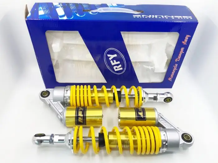 RFY 340mm 7mm spring Motorcycle rear shock absorber FOR cb400 99-11 vtec 92-98 sf xjr400 Gokart Quad Dirt Bike MOTORCYCLE
RFY 340mm 7mm spring Motorcycle rear shock absorber FOR cb400 99-11 vtec 92-98 sf xjr400 Gokart Quad Dirt Bike MOTORCYCLE