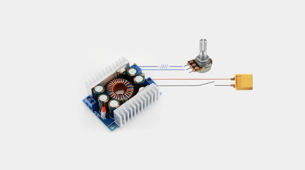 MARSWALLED DC to DC Buck Converter Voltage Regulator Step-down Convert Module Rated 10A-15A 4V-30V to DC1.2-32V for LED Strip
MARSWALLED DC to DC Buck Converter Voltage Regulator Step-down Convert Module Rated 10A-15A 4V-30V to DC1.2-32V for LED Strip