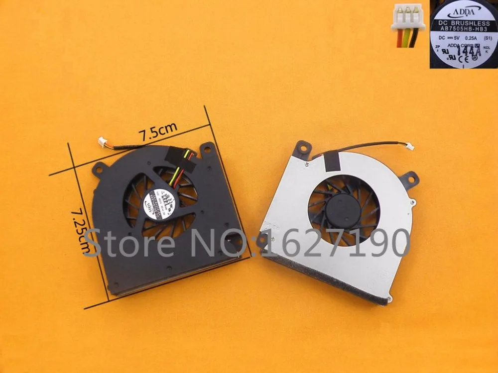 Laptop Cooling Fan for ACER Aspire 3690 5610 5610Z 5630 5650 5680 AB7505HB-HB3 AB7505HX-HB3 DFB552005M30T
Laptop Cooling Fan for ACER Aspire 3690 5610 5610Z 5630 5650 5680 AB7505HB-HB3 AB7505HX-HB3 DFB552005M30T
