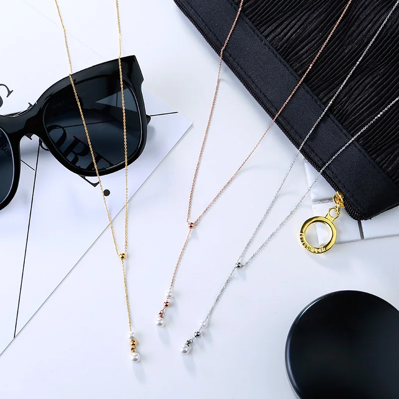 YUN RUO 2017 Rose Gold Color Double Pearls Pendant Necklace Fashion Pure Stainless Steel Woman Jewelry Never Fade Free Shipping
YUN RUO 2017 Rose Gold Color Double Pearls Pendant Necklace Fashion Pure Stainless Steel Woman Jewelry Never Fade Free Shipping