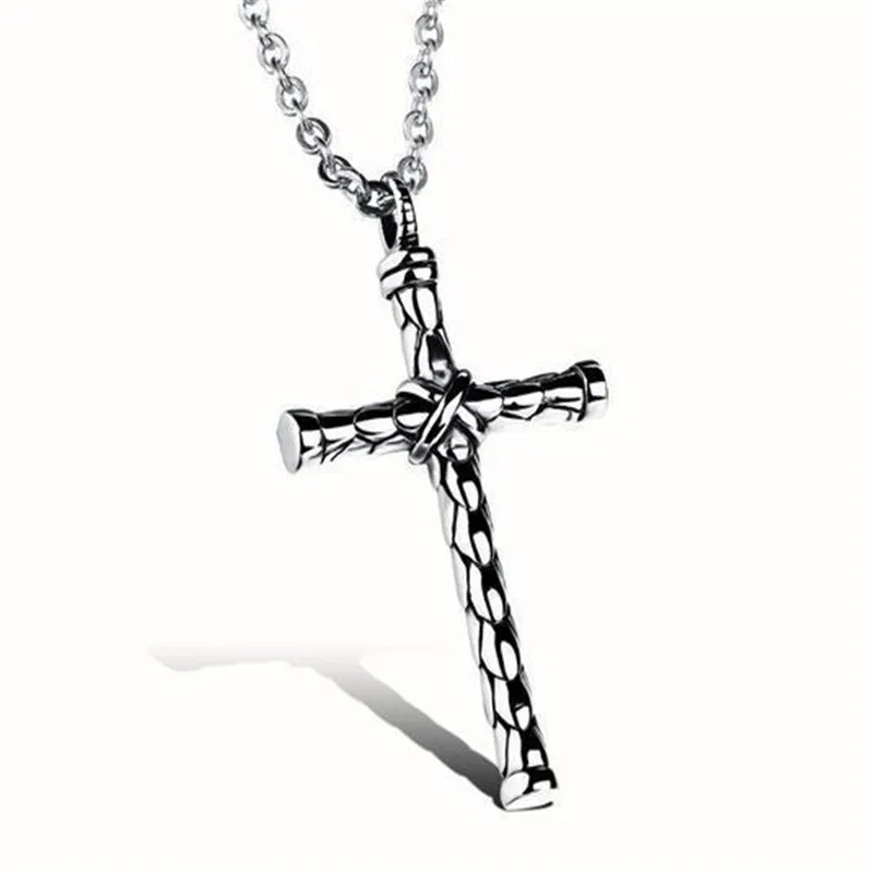 Fashion Silver Color Cross Necklaces & Pendants Collars For Women Men Accessories Jewelry CX09
Fashion Silver Color Cross Necklaces & Pendants Collars For Women Men Accessories Jewelry CX09