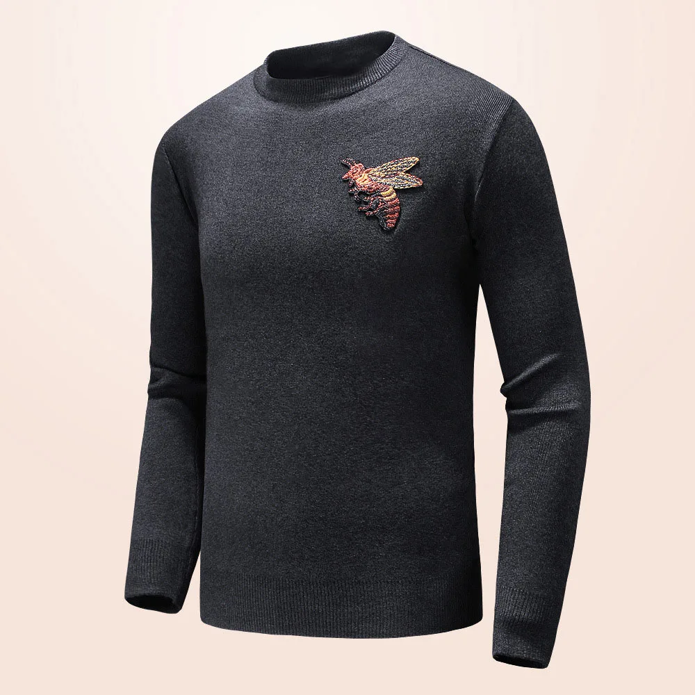 New 2021 men Luxury Winter Bees embroidered Casual Sweaters pullover Asian Plug Size High quality Drake #H74
New 2021 men Luxury Winter Bees embroidered Casual Sweaters pullover Asian Plug Size High quality Drake #H74