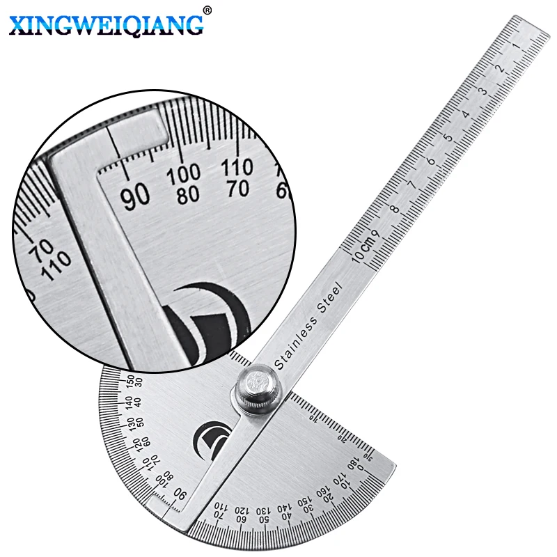 Digital Ruler Stainless Steel Round Head 180 degree Protractor Angle Finder Rotary Measuring Ruler Machinist Tool
Digital Ruler Stainless Steel Round Head 180 degree Protractor Angle Finder Rotary Measuring Ruler Machinist Tool