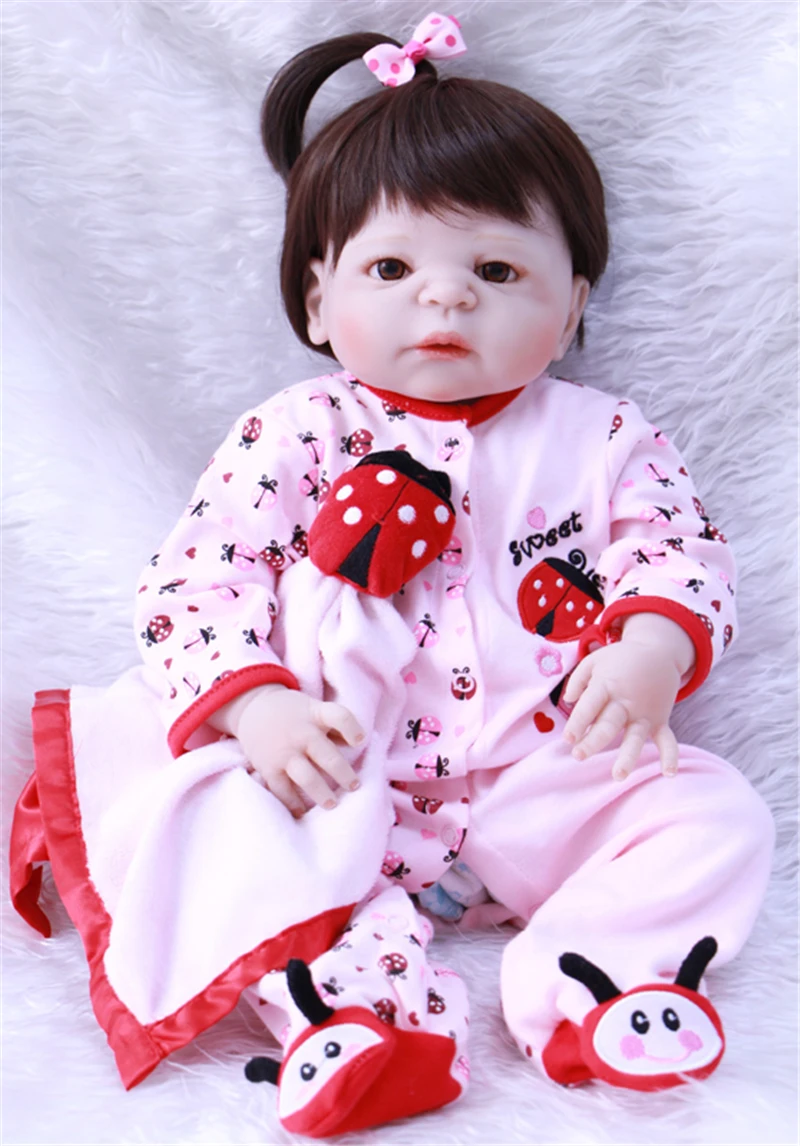 Bonecas, 55 см, bebe, reborn, полное тело, силиконовая, Reborn Baby Doll, Baby-Reborn Babies, куклы, реалистичные, детский подарок на день рождения, Рождественская игруш...
Bonecas, 55 см, bebe, reborn, полное тело, силиконовая, Reborn Baby Doll, Baby-Reborn Babies, куклы, реалистичные, детский подарок на день рождения, Рождественская игруш...