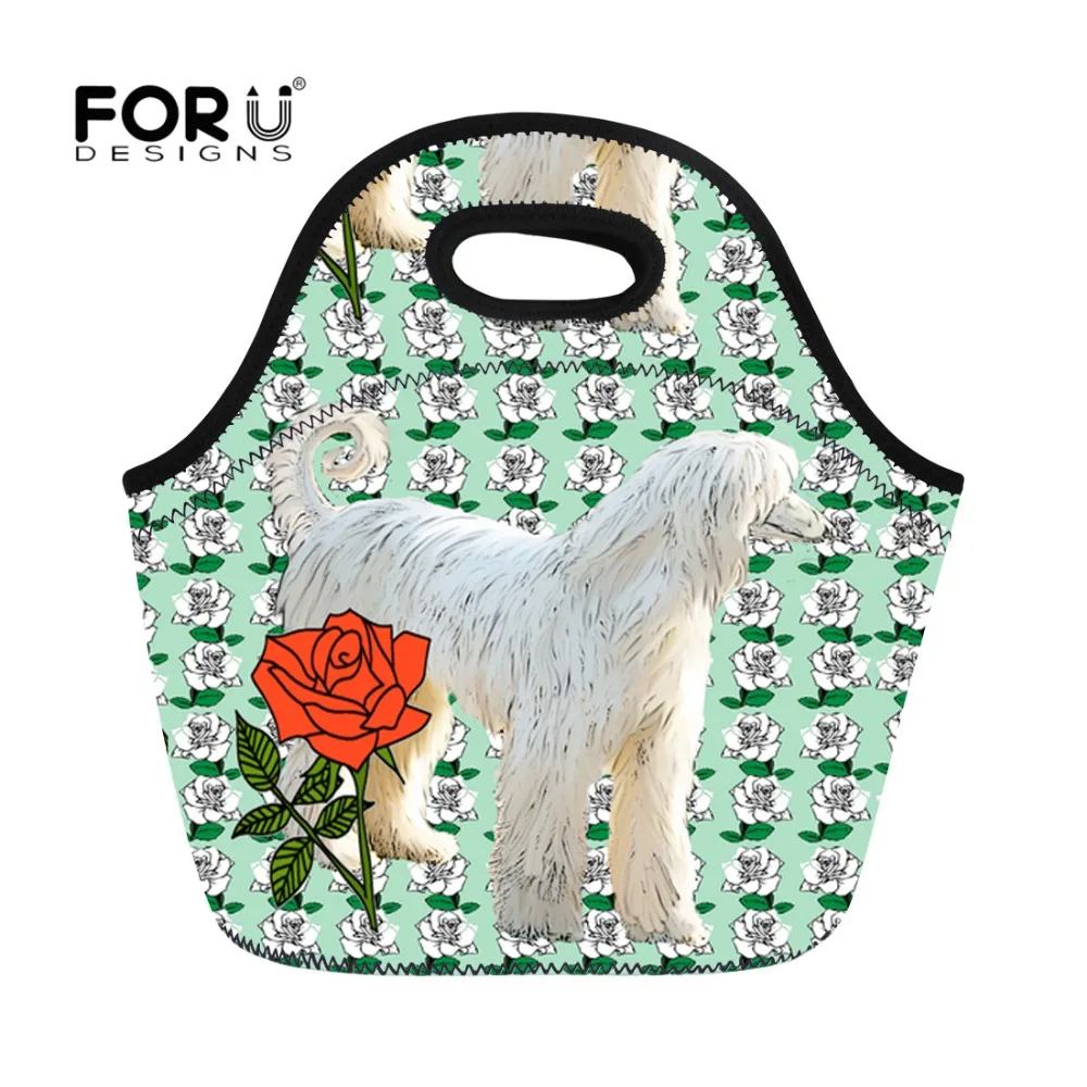 FORUDESIGNS Afghan Hound Printing Insulated Lunch Bags for Women Lunch Box Picnic Storage Bento Loncheras Escolares Infantiles
FORUDESIGNS Afghan Hound Printing Insulated Lunch Bags for Women Lunch Box Picnic Storage Bento Loncheras Escolares Infantiles
