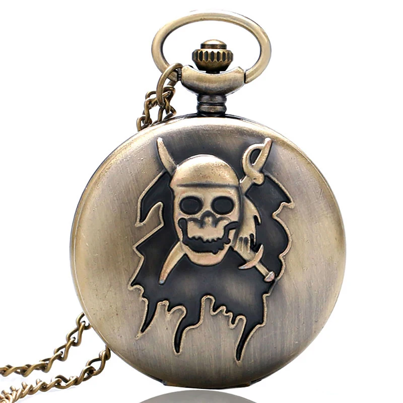 Quartz Pocket Watch Vintage Evil Skull Head Watches Men Relogio Feminino With Necklace for Men Women Colar Masculino Gifts
Quartz Pocket Watch Vintage Evil Skull Head Watches Men Relogio Feminino With Necklace for Men Women Colar Masculino Gifts