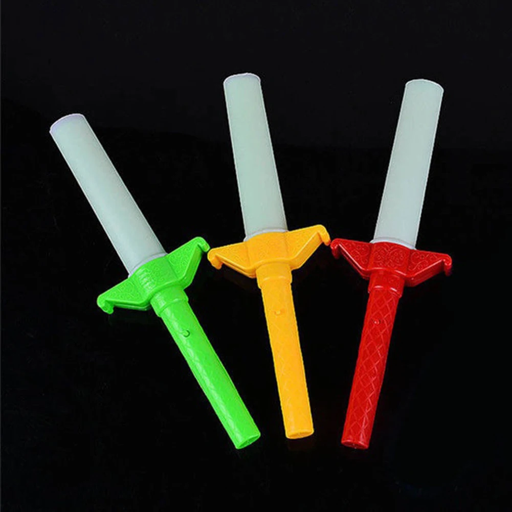 Выдвижной светодиодный светильник мигающее сияние палочки игрушки на палочках