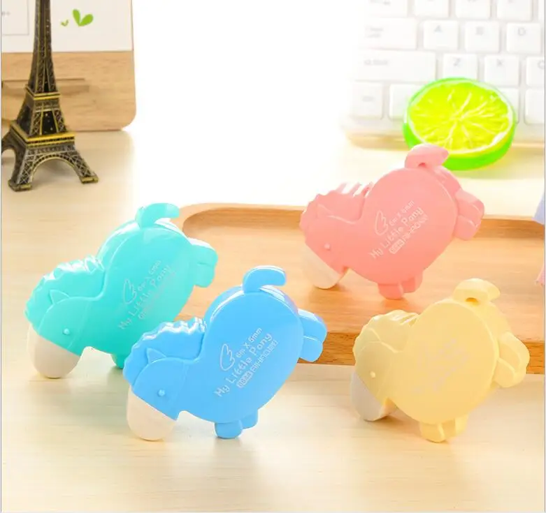 24pcs/lot cute small horse correction tape Office stationery material School supplies corrective escolar cinta papeleria
24pcs/lot cute small horse correction tape Office stationery material School supplies corrective escolar cinta papeleria