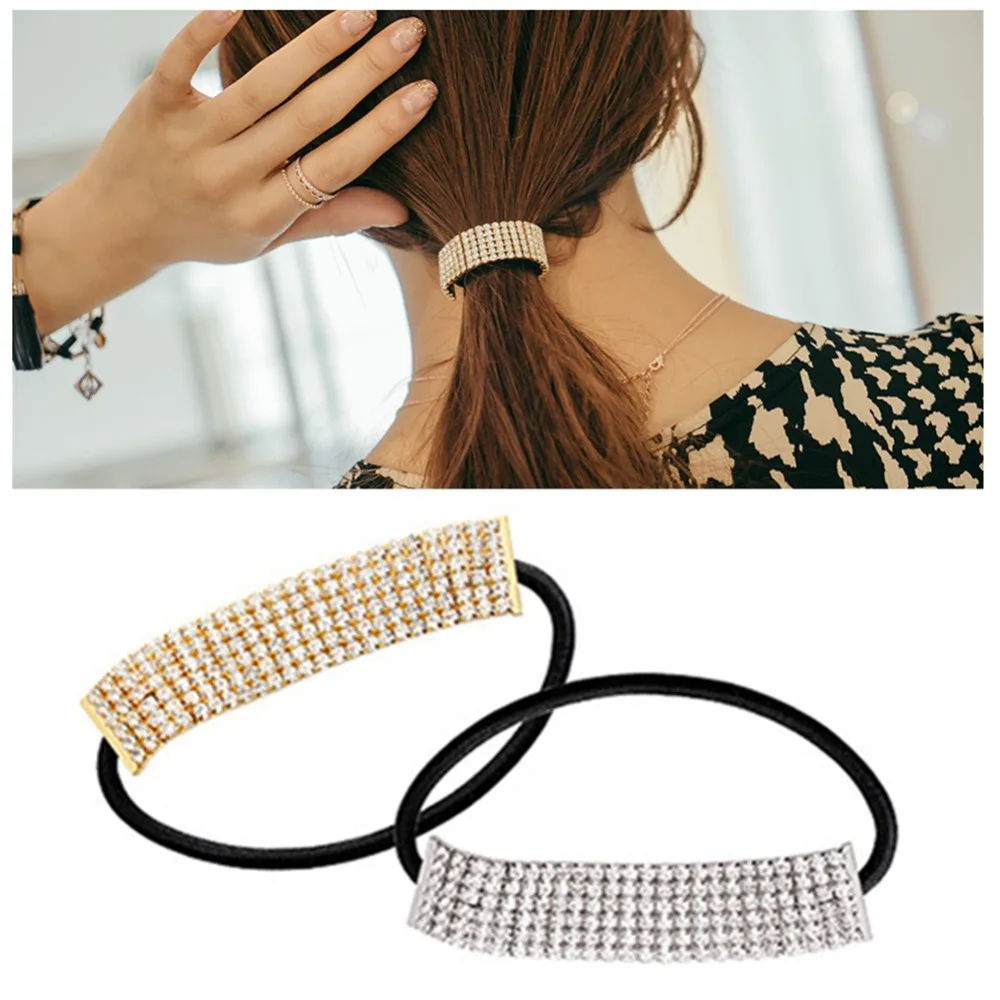 Xiwstar 2Pc Designer Fashion Elastic Rhinestone Hairtie Ponytail Holder Headband Hair Ties Accessories for Women Girls Hair Band
Xiwstar 2Pc Designer Fashion Elastic Rhinestone Hairtie Ponytail Holder Headband Hair Ties Accessories for Women Girls Hair Band