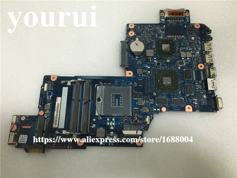 Материнская плата для ноутбука Toshiba Satellite S875 C870 L870 L875D C875 L875 rPGA988B SLJ8E HM76 DDR3 высокое