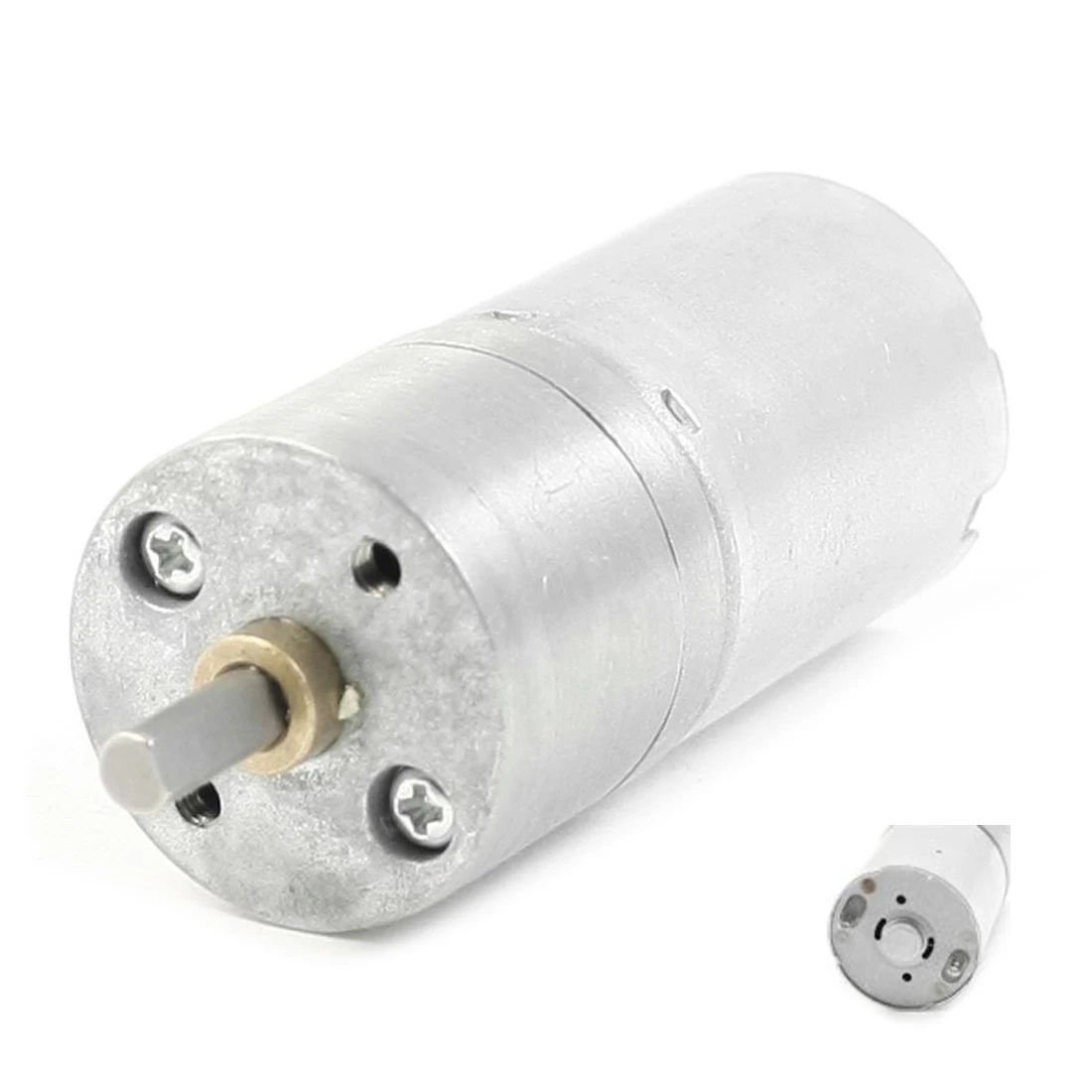 JFBL 10X 300RPM dc 12V 0.03A High Torque Gear Box Electric Speed Reduce dc Motor Silver
JFBL 10X 300RPM dc 12V 0.03A High Torque Gear Box Electric Speed Reduce dc Motor Silver