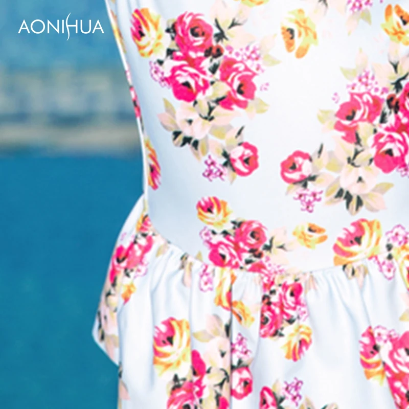 AONIHUA Floral Swimsuit Girls Summer Outdoor Swim Wear One-Piece Suits Sleeveless dress Sweet Girl For 2-12 Years Old
AONIHUA Floral Swimsuit Girls Summer Outdoor Swim Wear One-Piece Suits Sleeveless dress Sweet Girl For 2-12 Years Old