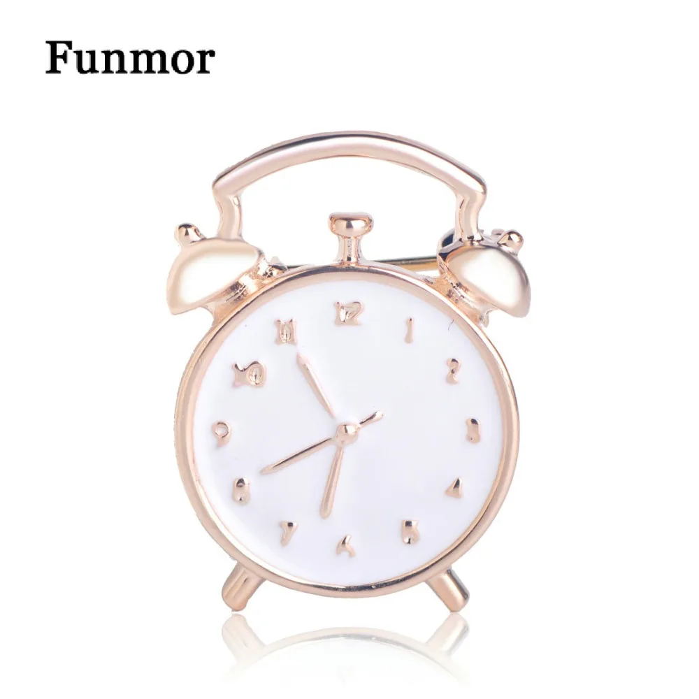 FUNMOR Enamel Alarm Clock Shape Brooches For Women Men Harajuku Garment Jewelry Badge Collar Pins Novel Brooch Boutonniere
FUNMOR Enamel Alarm Clock Shape Brooches For Women Men Harajuku Garment Jewelry Badge Collar Pins Novel Brooch Boutonniere