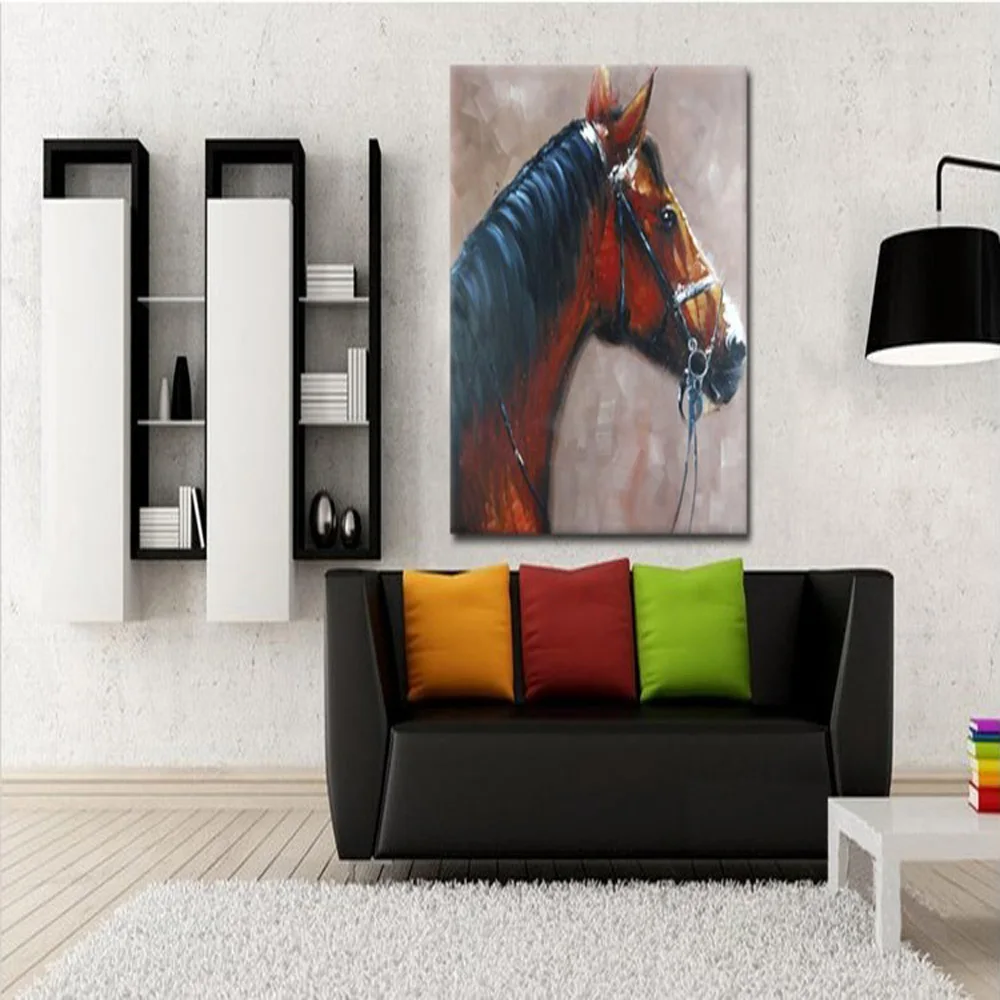 Canvas painting animal hand painted Cuardros decoracion horse decoration Oil Painting wall Art paintings for living room wall
Canvas painting animal hand painted Cuardros decoracion horse decoration Oil Painting wall Art paintings for living room wall