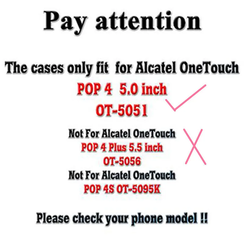 Оригинальный чехол для телефона из ТПУ Alcatel One Touch Pop 4 5 0 5051 5051D 5051J матовый Мягкий