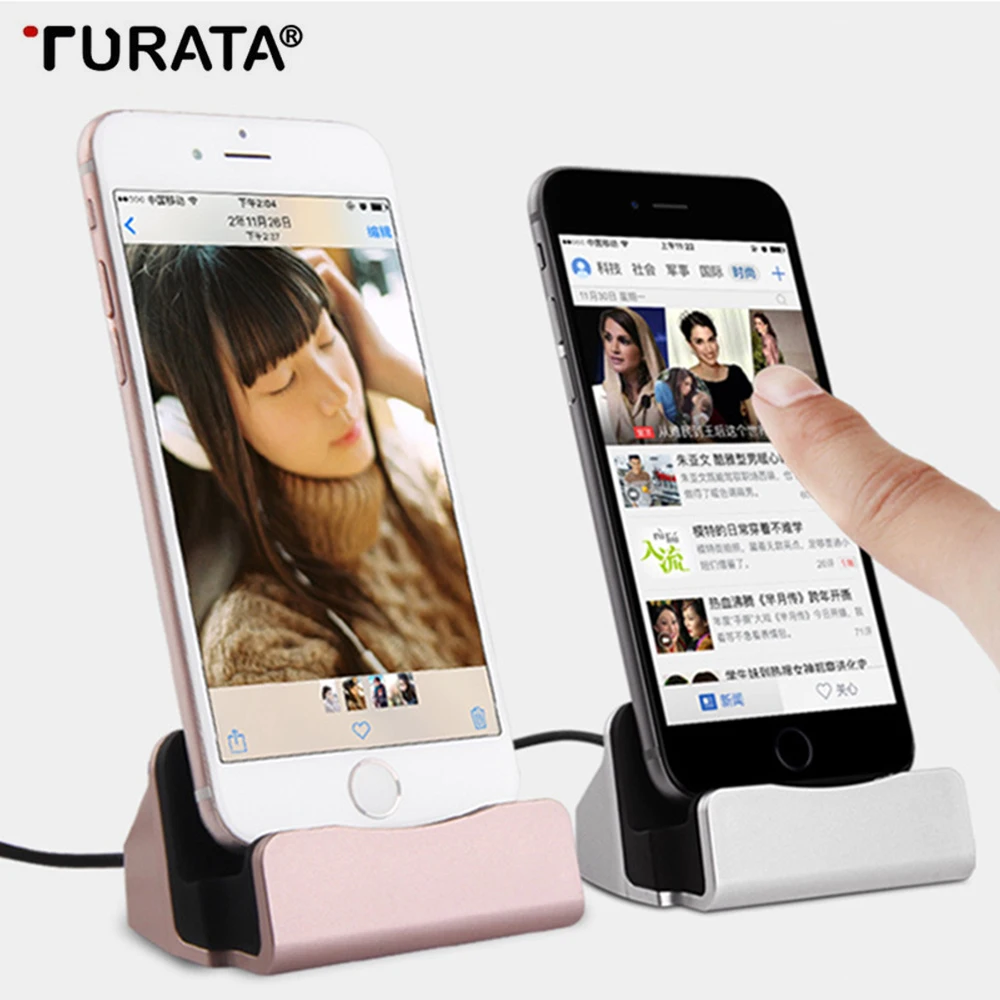 Turata USB зарядное устройство Тип C Android зарядная Базовая док-станция Синхронизация