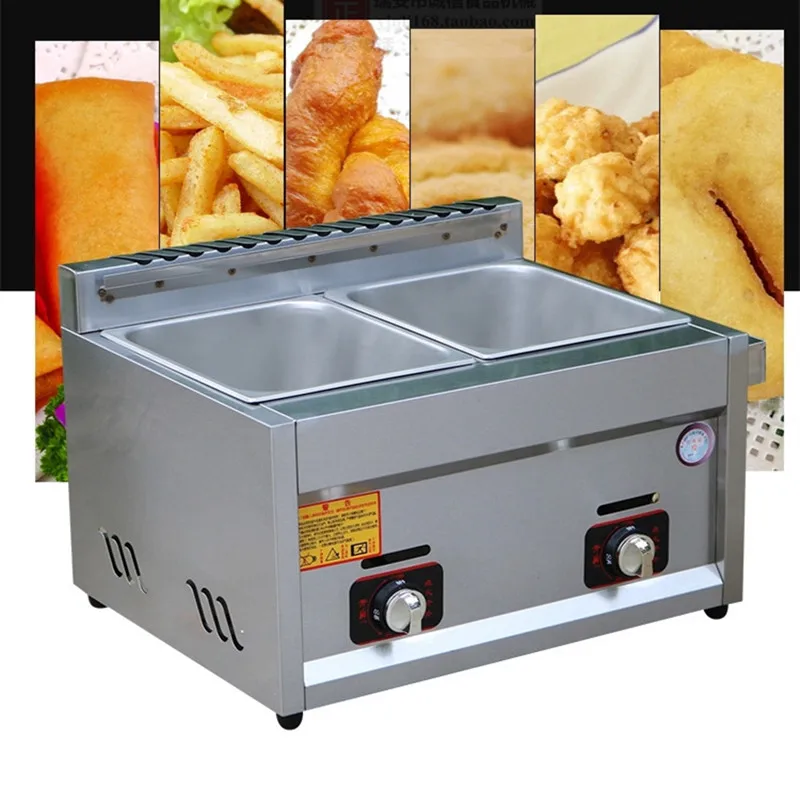 Commercial stainless steel fryer gas type chicken potato two basket deep fryers ZF
Commercial stainless steel fryer gas type chicken potato two basket deep fryers ZF