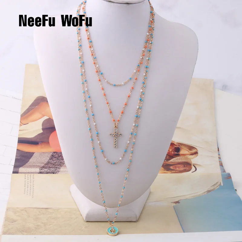 NeeFuWoFu Stainless steel chain necklacess Beetle Lucky Bracelets bangles for women insect Multilayer braceletss Fashion Jewelry
NeeFuWoFu Stainless steel chain necklacess Beetle Lucky Bracelets bangles for women insect Multilayer braceletss Fashion Jewelry