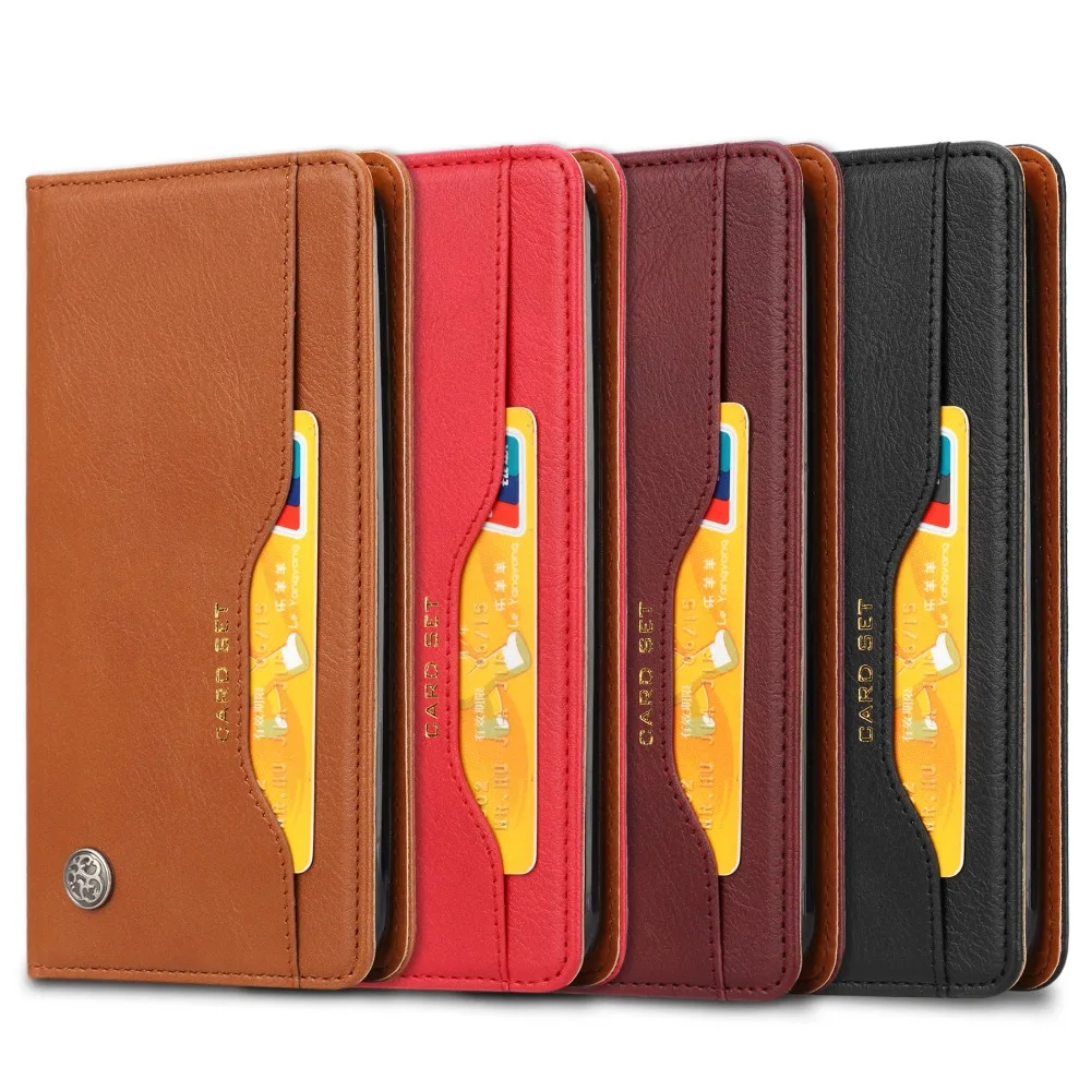 FULAIKATE for LG K10 2018 Card Set Flip Case Soft Back Cover Stand Pocket Business Phone Protective Cases | Мобильные телефоны и