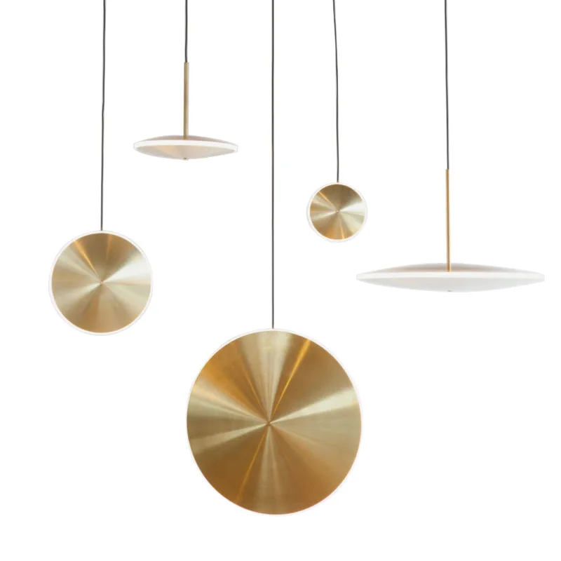 Art Deco Modern D20/30/40cm 110/240V warm white 3000K UFO LED Brass pendant light lamps gold bronze LED round hanging light
Art Deco Modern D20/30/40cm 110/240V warm white 3000K UFO LED Brass pendant light lamps gold bronze LED round hanging light