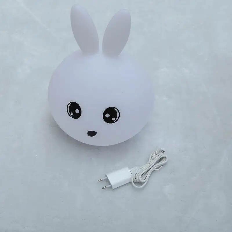 New LED Night Light Rabbit Head Brown Bear EU/US Plug Animal Cartoon Decorative Lamp For Children Bedroom Kids Gifts
New LED Night Light Rabbit Head Brown Bear EU/US Plug Animal Cartoon Decorative Lamp For Children Bedroom Kids Gifts