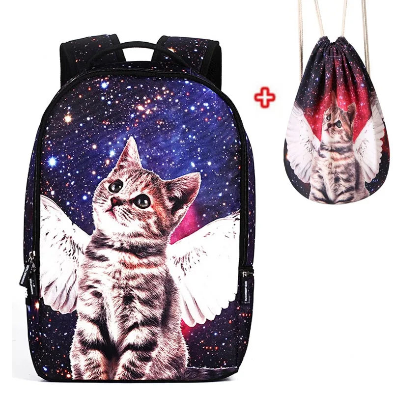 Multicolor Backpack Women Star Cat Printing Backpacks For Teenage Girls Laptop Backpack 18 Inch School Bags Mochila
Multicolor Backpack Women Star Cat Printing Backpacks For Teenage Girls Laptop Backpack 18 Inch School Bags Mochila