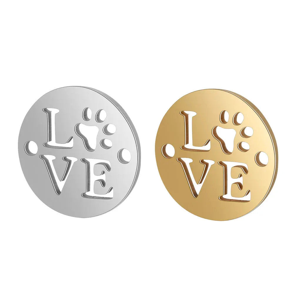 Fnixtar 20pcs/lot Great Quality Stainless Steel 12mm Round Love Mini Charms Connecting Handmade Metal Pendants
Fnixtar 20pcs/lot Great Quality Stainless Steel 12mm Round Love Mini Charms Connecting Handmade Metal Pendants