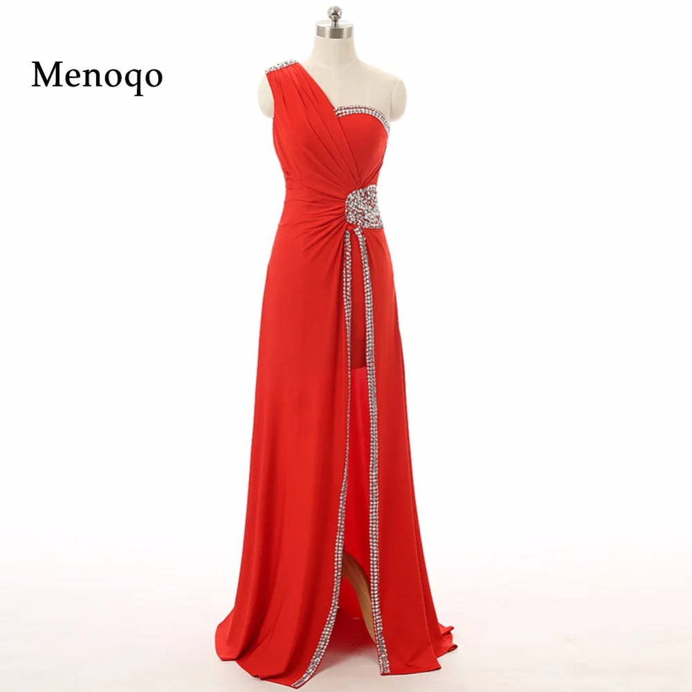 2020 Fast Shipping Manufacturer Made Red A line One shoulder Chiffon Side open Floor Length Long Evening Dresses Real Sample
2020 Fast Shipping Manufacturer Made Red A line One shoulder Chiffon Side open Floor Length Long Evening Dresses Real Sample