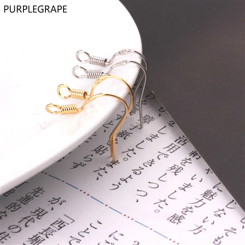 50pcs Ear Hook Earrings DIY Accessories 18K Gold Color Color Plated Spring Korean 925 Silver Standard Plated Simple Thread
50pcs Ear Hook Earrings DIY Accessories 18K Gold Color Color Plated Spring Korean 925 Silver Standard Plated Simple Thread