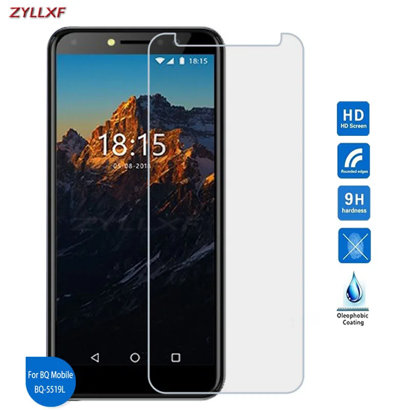 Защитная пленка для BQ Mobile 5519L Fast Plus из закаленного стекла 5 дюймов 9H 2.5D 5519L|Защитные