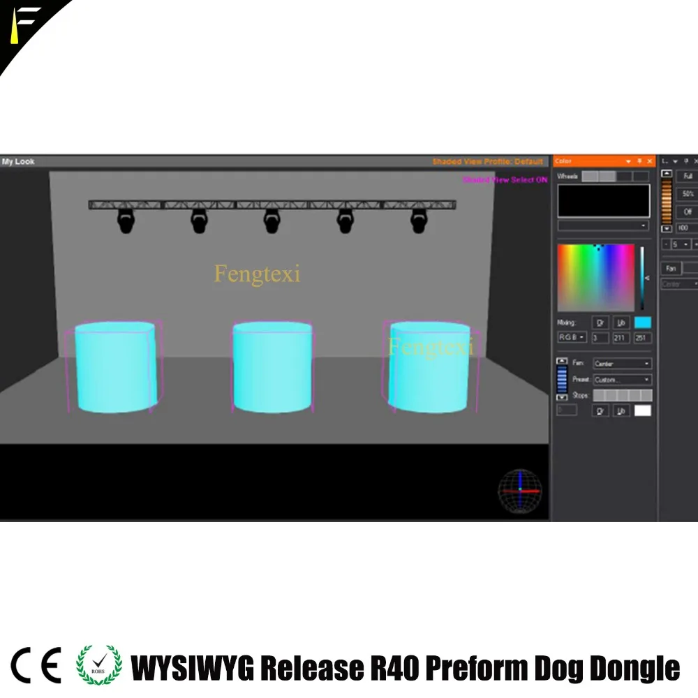 3 шт. собачий ключ высвобожденный USB диск WYSIWYG R40|Эффект освещения сцены| |