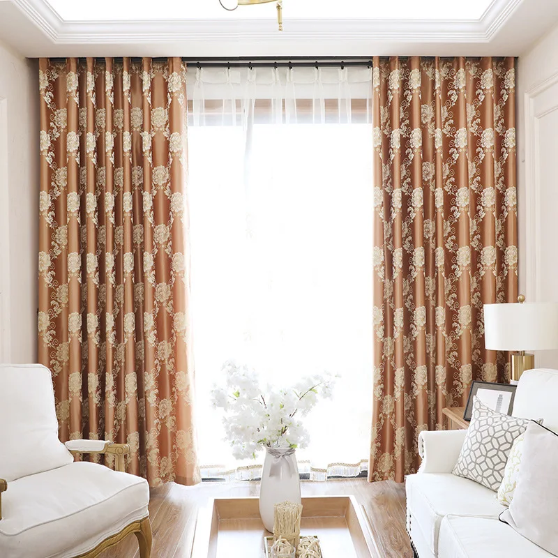 Jacquard Curtain For Bedroom Living Room Curtain Home Deco Floral Fabric Window Blind Custom Made Hotel Blackout Curtain Drape
Jacquard Curtain For Bedroom Living Room Curtain Home Deco Floral Fabric Window Blind Custom Made Hotel Blackout Curtain Drape