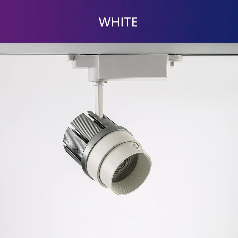 LED Track light cob 30w ajustable angle 15 to 60 degree light angle Clothing Shop Windows Showroom Spotlight Ceiling Rail lamp
LED Track light cob 30w ajustable angle 15 to 60 degree light angle Clothing Shop Windows Showroom Spotlight Ceiling Rail lamp